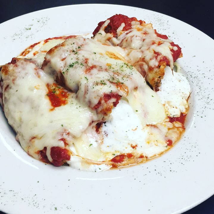 Order Eggplant Rollatini food online from Richie's Pizza store, Deer Park on bringmethat.com