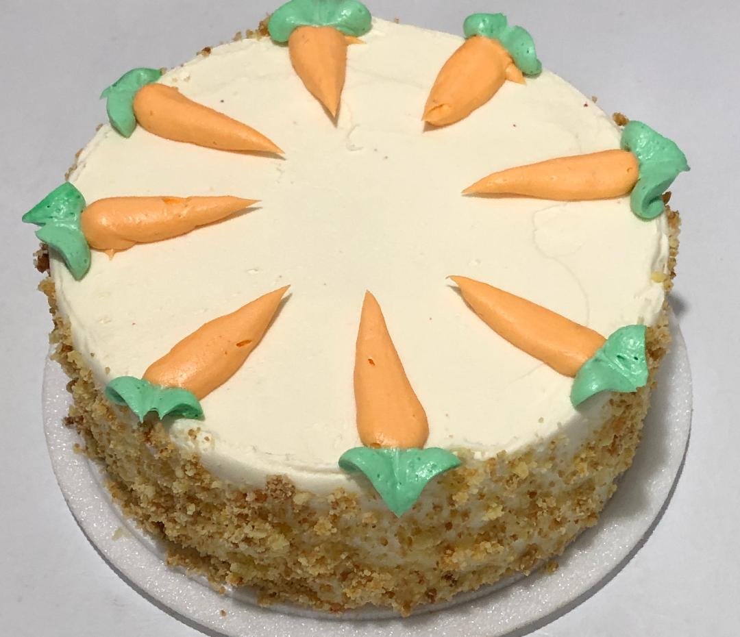 Order Carrot Layer Cake food online from E & L Bakery store, Bronx on bringmethat.com