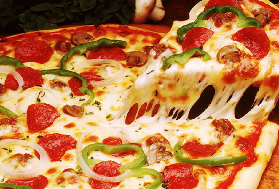 Order Everything Pizza food online from Matts Pizza store, Coram on bringmethat.com