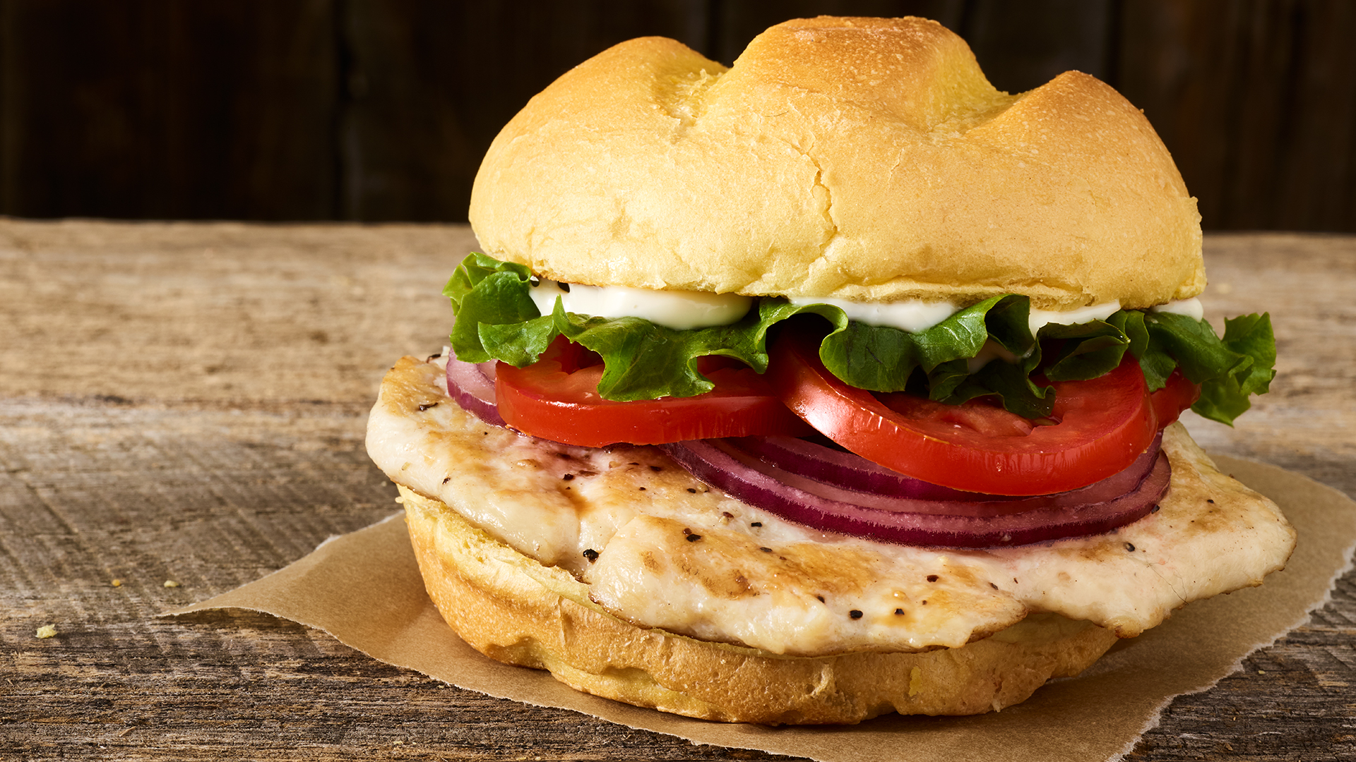 Order Classic Grilled Chicken Sandwich food online from Smashburger store, Phoenix on bringmethat.com