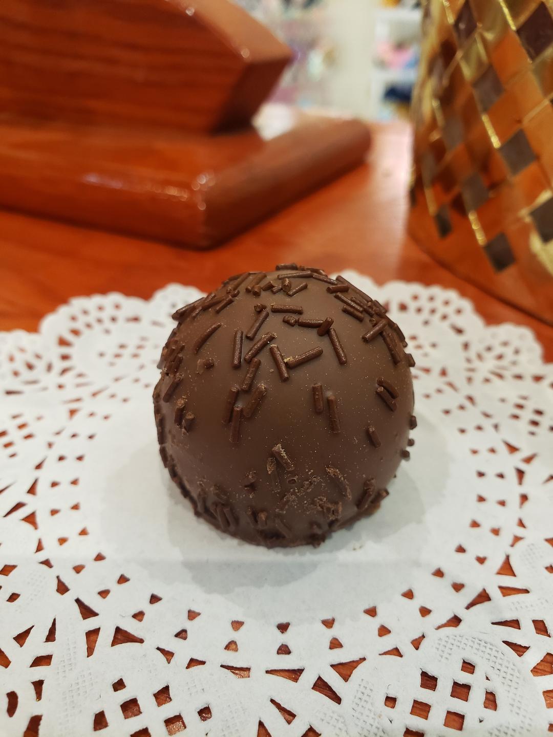 Order Raspberry Truffle food online from Rocky Mountain Chocolate Factory store, Winston-Salem on bringmethat.com