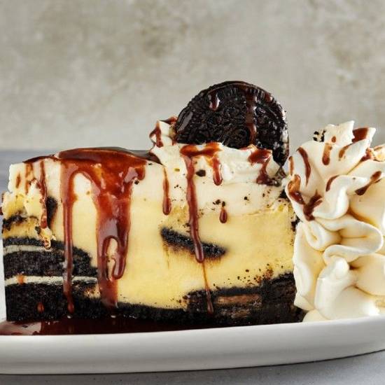 Order Cookies & Cream Cheesecake food online from Copeland's of New Orleans - Harvey store, Harvey on bringmethat.com