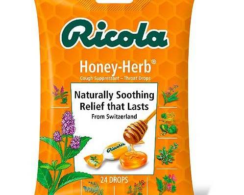 Order Ricola Honey-Herb Cough Supressant Throat Drops 24 ct food online from McLean Ave Pharmacy store, Yonkers on bringmethat.com