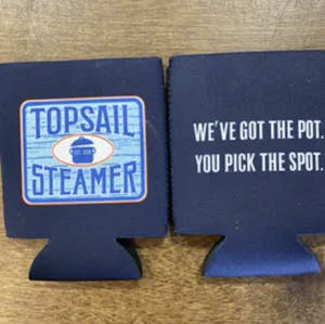 Order Topsail Steamer Can Koozie food online from Bethany Beach store, Bethany Beach on bringmethat.com