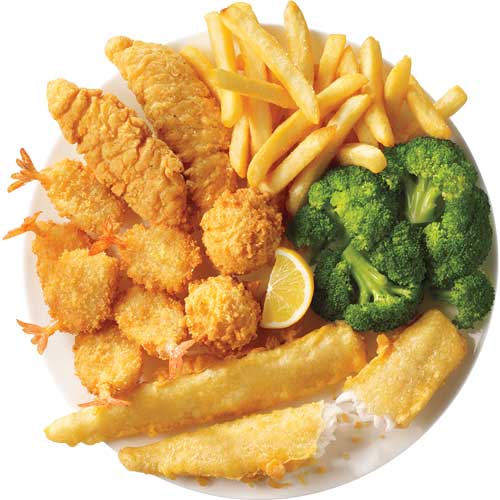 Order Supreme Sampler food online from Captain D's Seafood store, Albany on bringmethat.com