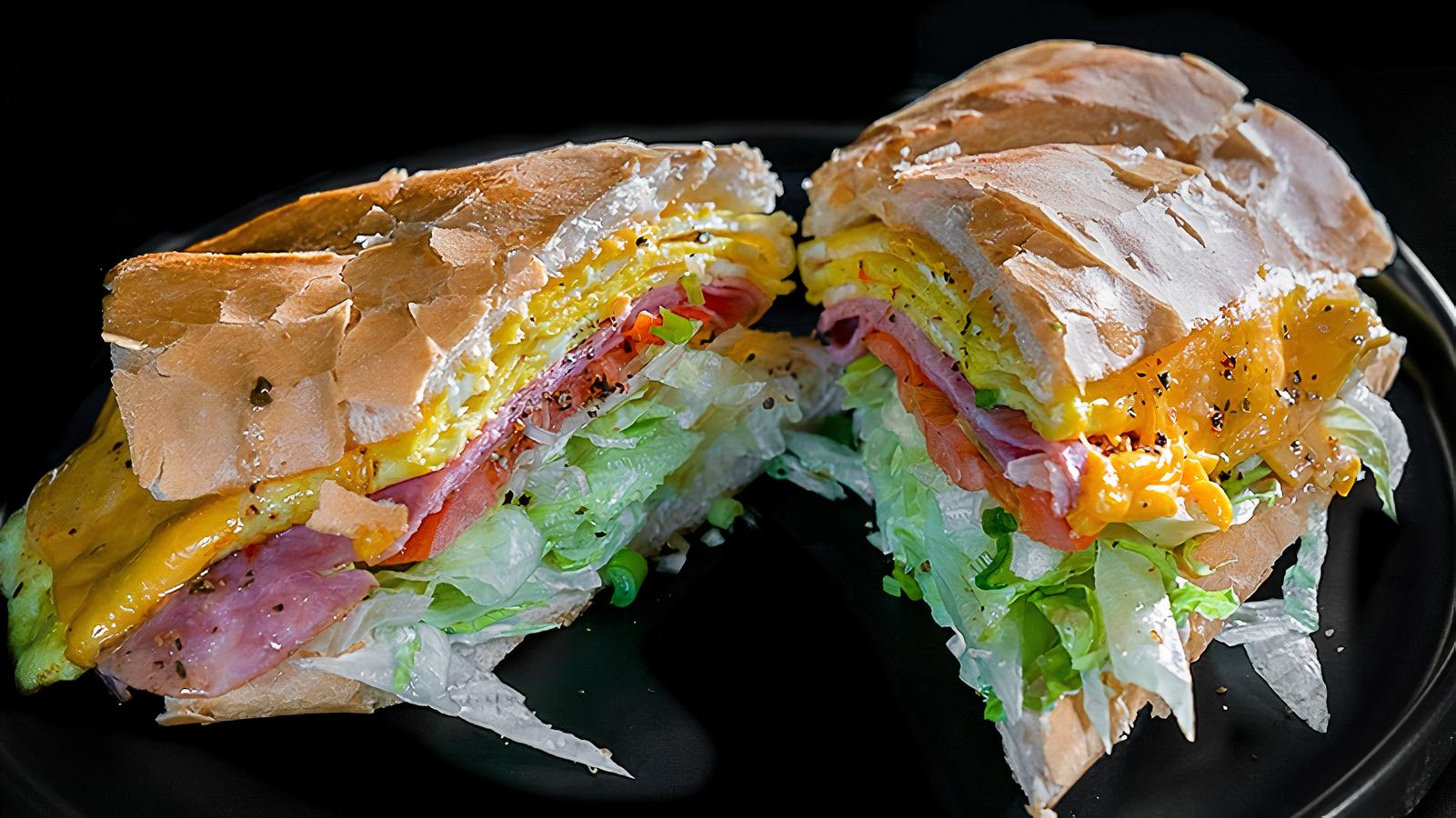 Order Sandwich de Jamon y Queso food online from Ponce Resturant store, Chicago on bringmethat.com