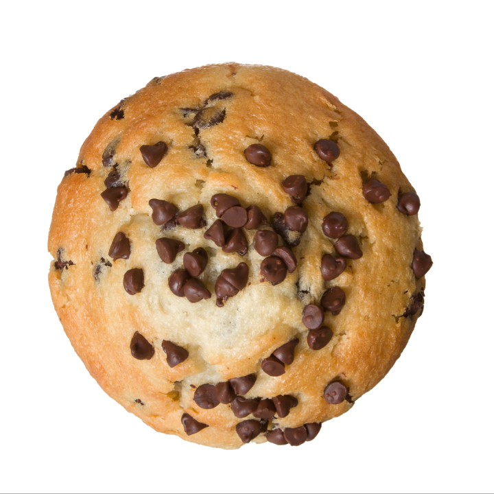 Order Chocolate Chip Muffin food online from Bavarian Bakery & Deli store, Dover on bringmethat.com