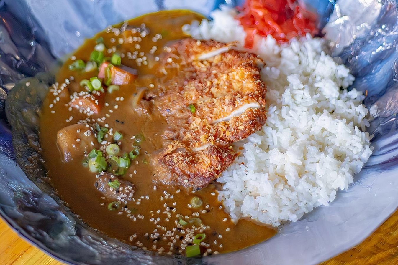 Order Chicken Katsu Curry* food online from Miyako Yakitori & Sushi store, Austin on bringmethat.com