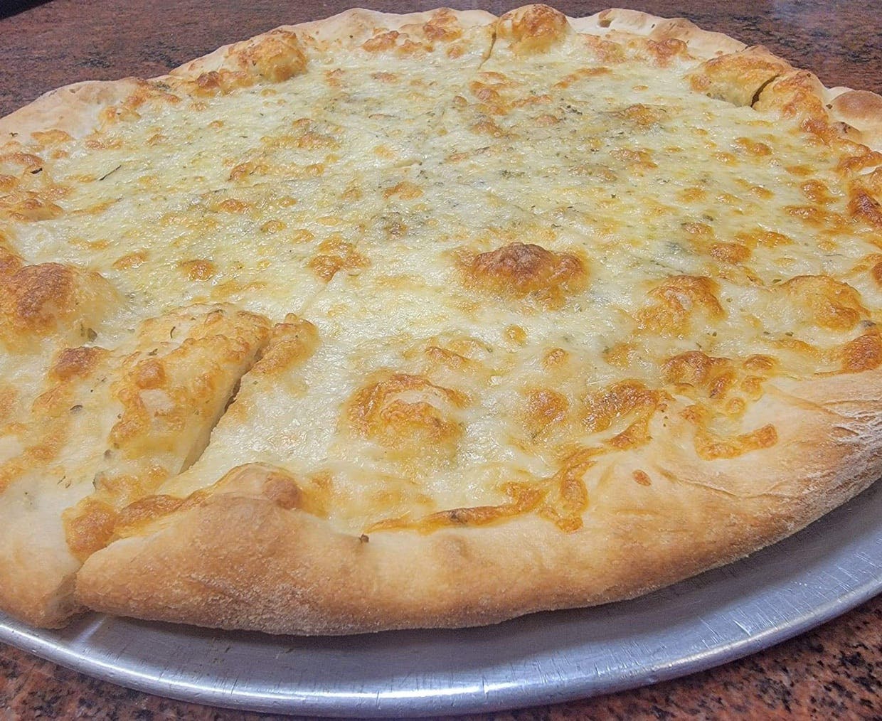 Order White Pizza - Medium 14" food online from Vito Pizza And Grill store, Spring City on bringmethat.com