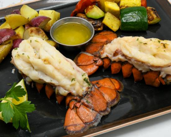 Order Twin Lobster Tails food online from McCormick & Schmick's store, Indianapolis on bringmethat.com