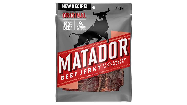 Order Matador Original Beef Jerky food online from Route 7 Food Mart store, Norwalk on bringmethat.com