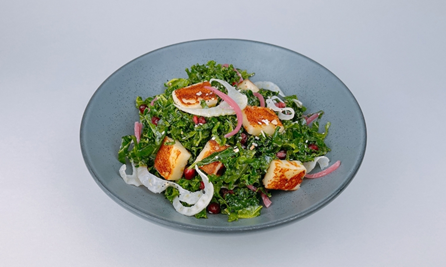 Order Halloumi Kale Salad food online from Ted Bulletin store, Reston on bringmethat.com