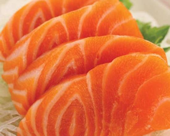 Order Salmon Sashimi (4 pcs) food online from Tokai Sushi store, Santa Clarita on bringmethat.com