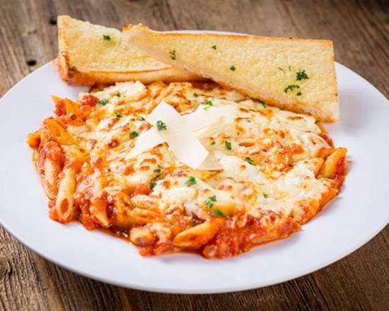 Order Three Cheese Baked Penne food online from Rosati's Pizza store, Plainfield on bringmethat.com