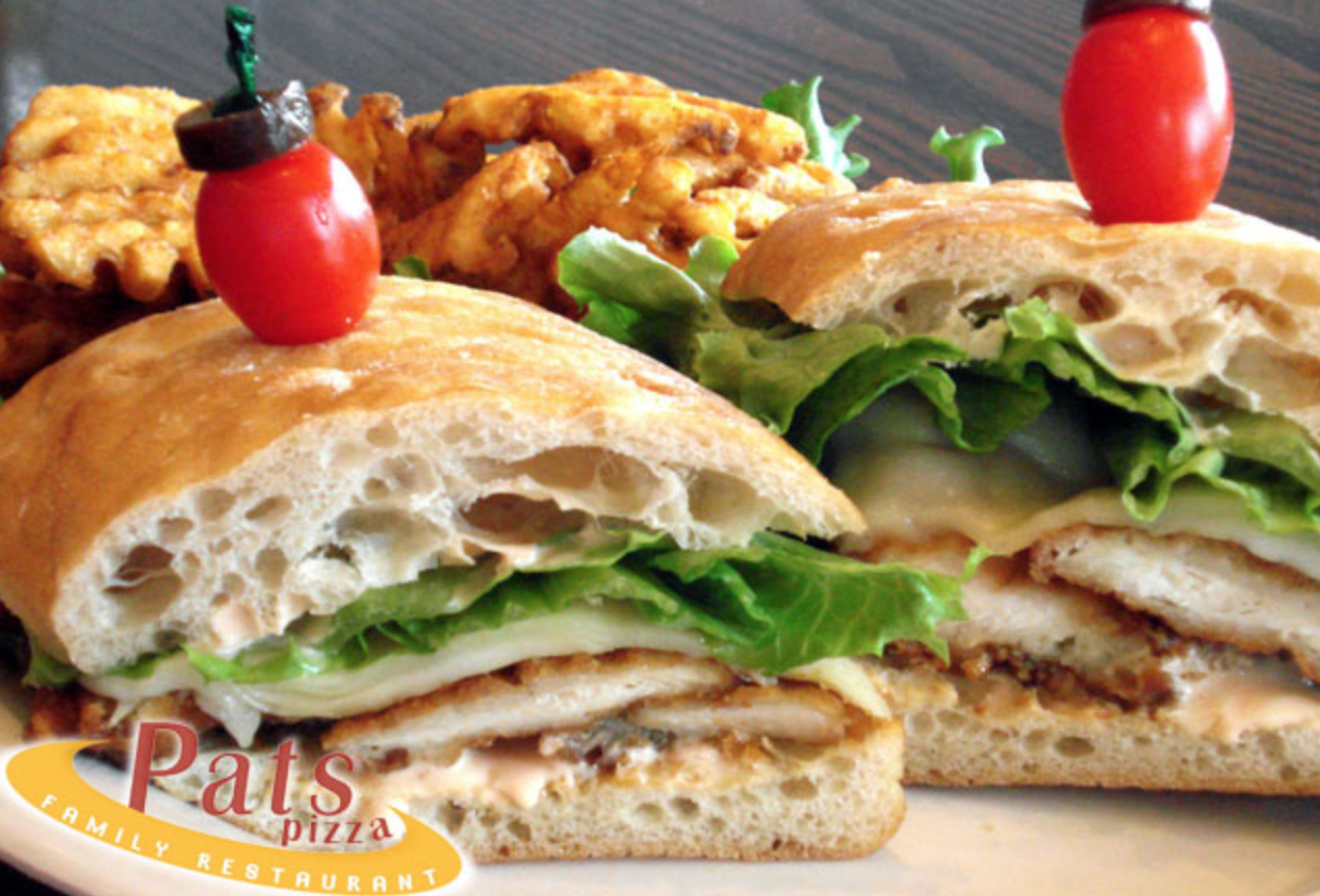 Order Rustic Breaded Buffalo Chicken Sandwich food online from Pat Pizza Family Restaurant store, Wilmington on bringmethat.com
