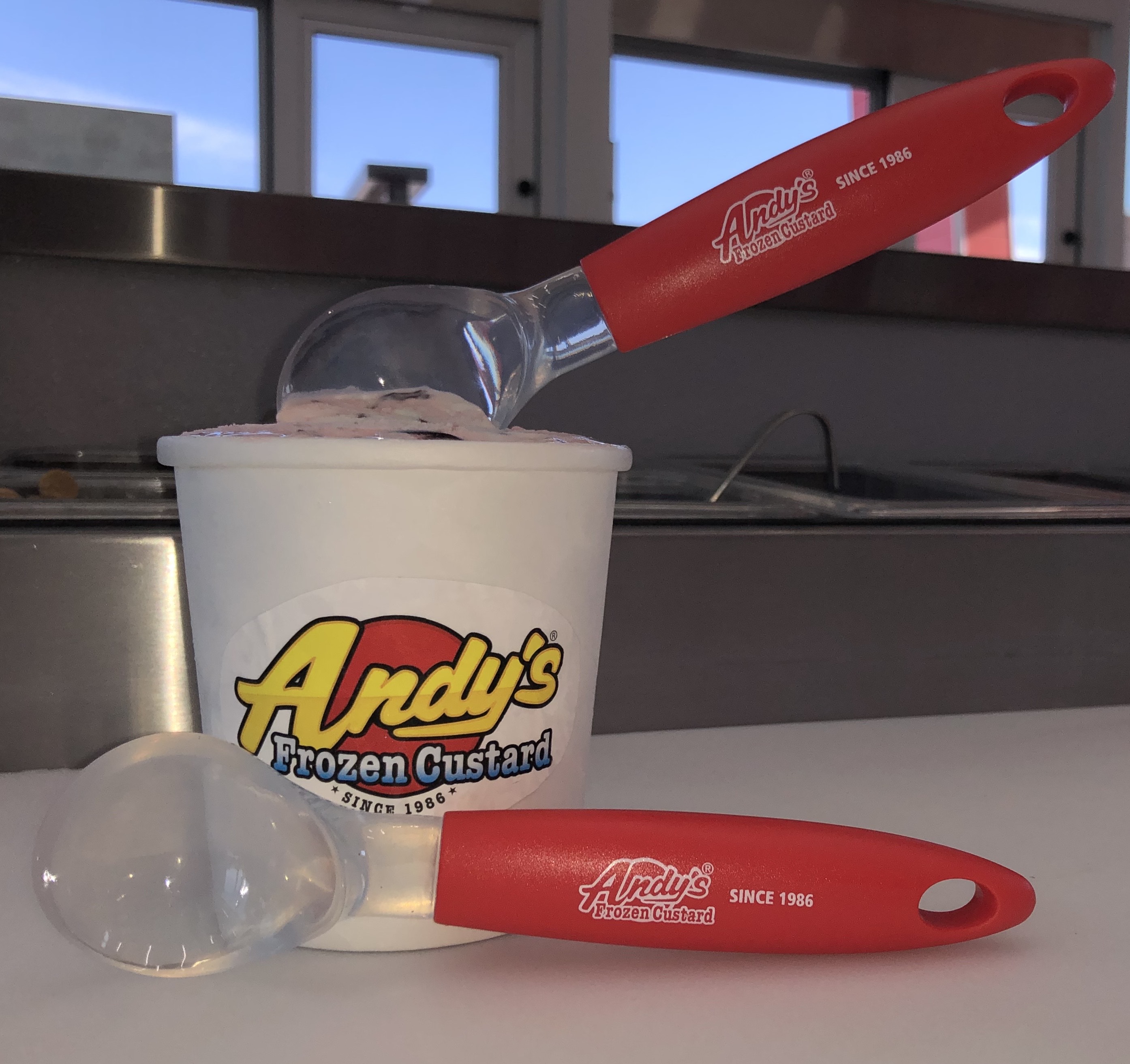 Order Andy's Frozen Custard Custom Scoop with Logo food online from Andy Frozen Custard store, Bolingbrook on bringmethat.com