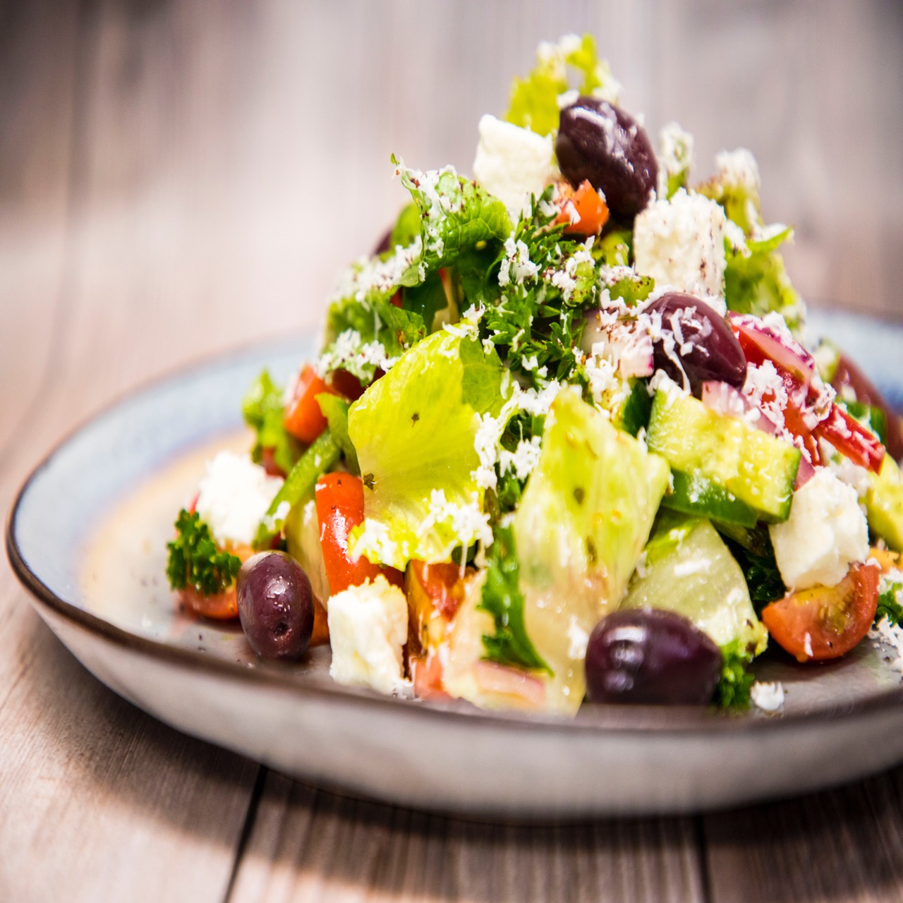 Order Greek Salad food online from Dietarian store, San Francisco on bringmethat.com