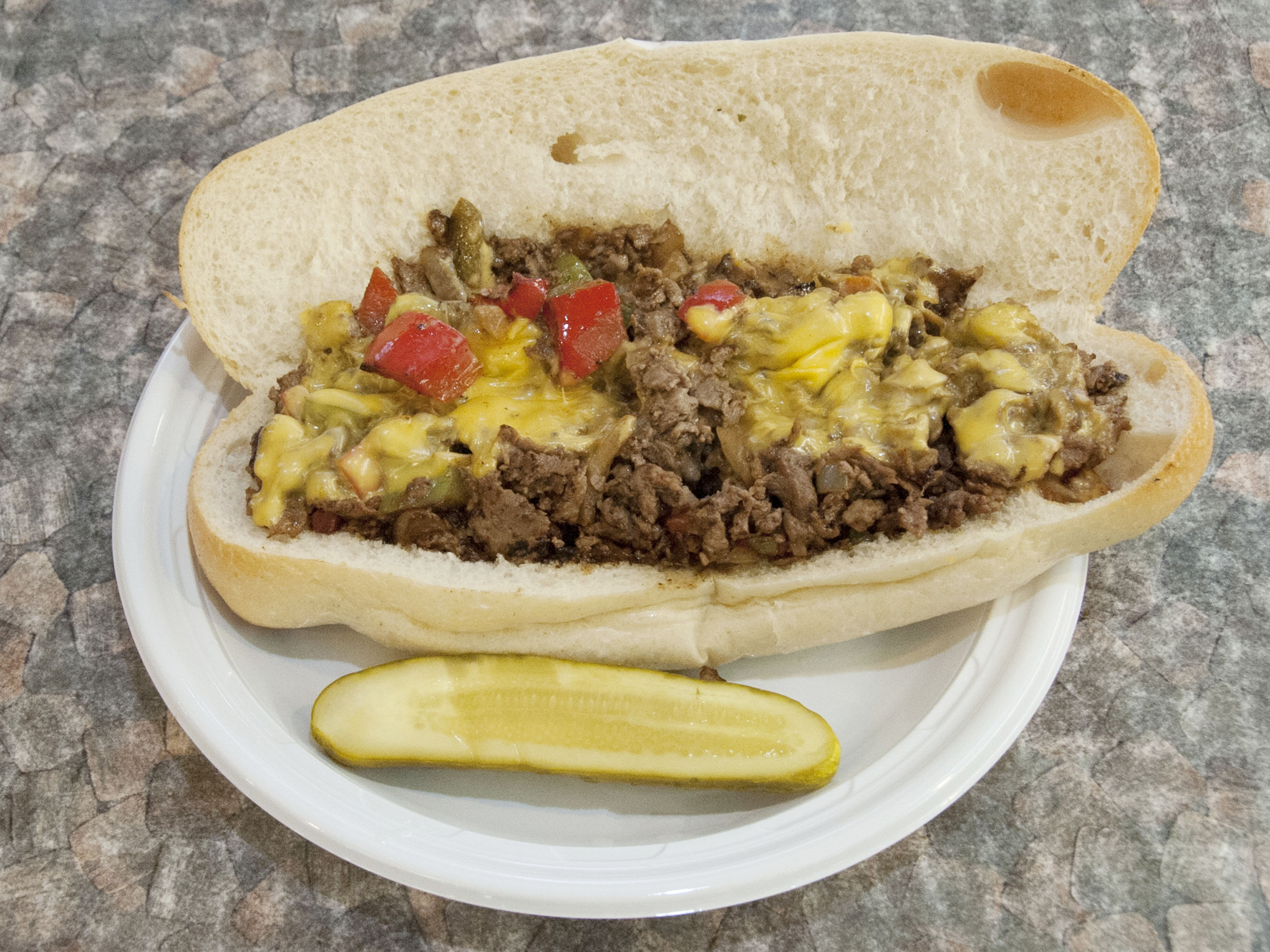 Order 1. The Original Philly Steak Sandwich food online from America's finest deli store, New York on bringmethat.com