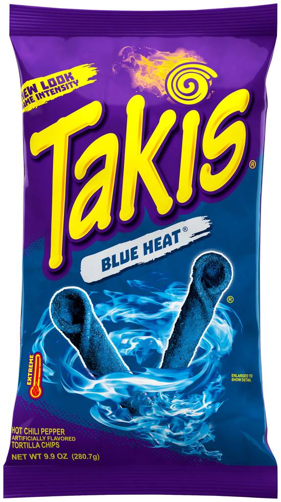Order Barcel Takis Blue Heat Tortilla Chips (9.9 oz) food online from Rite Aid store, Yamhill County on bringmethat.com