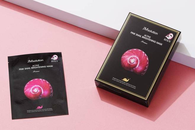 Order JM Solution Active Pink Snail Brightening Mask Prime (30 ml) food online from Trio Pharmacy store, Columbus on bringmethat.com