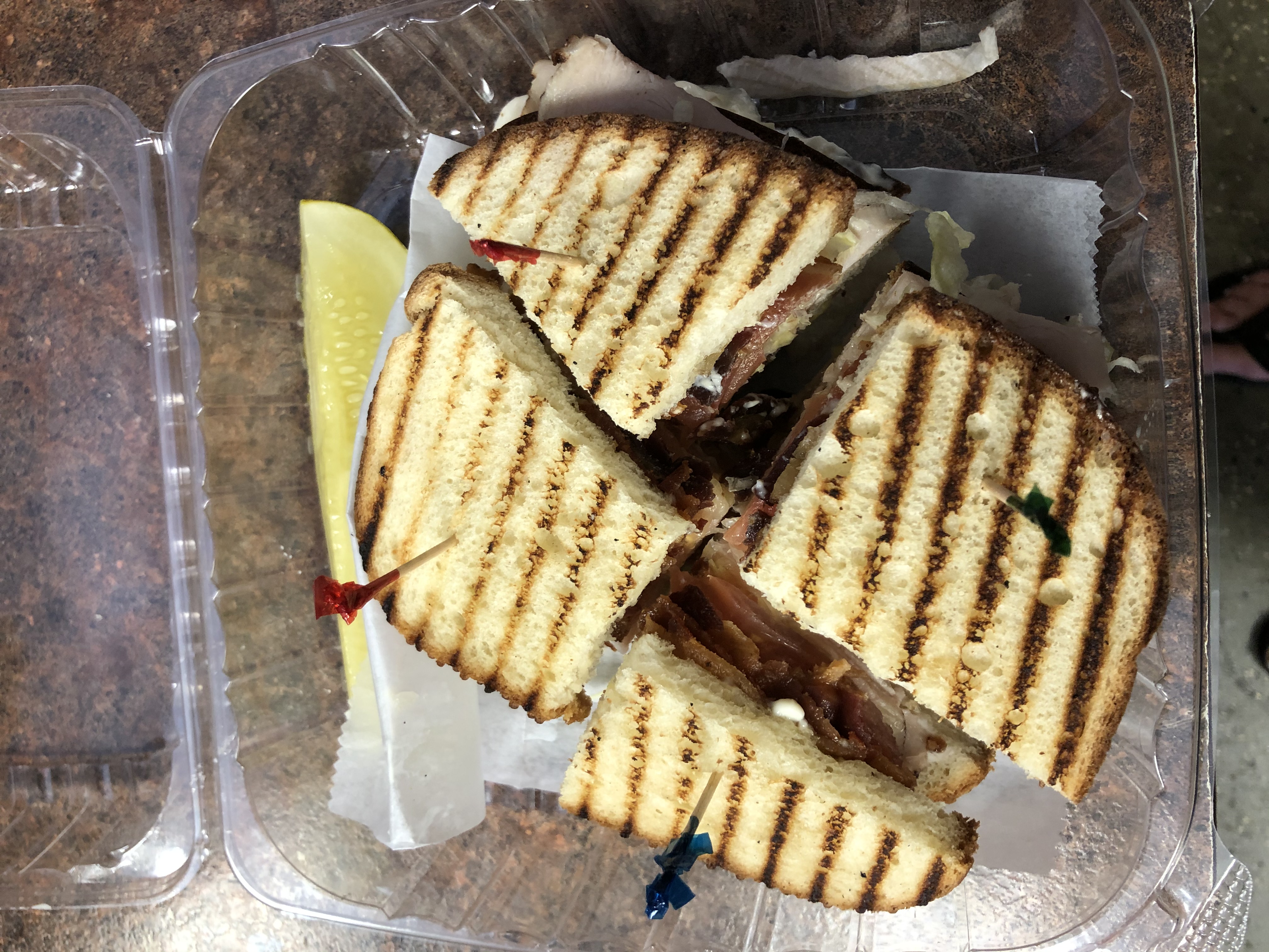 Order Club Sandwich food online from Harper Sandwiches & Such store, Middletown on bringmethat.com