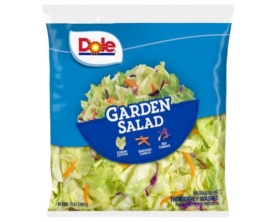 Order Dole · Classic Garden Salad (12 oz) food online from Shaw's store, Windham on bringmethat.com