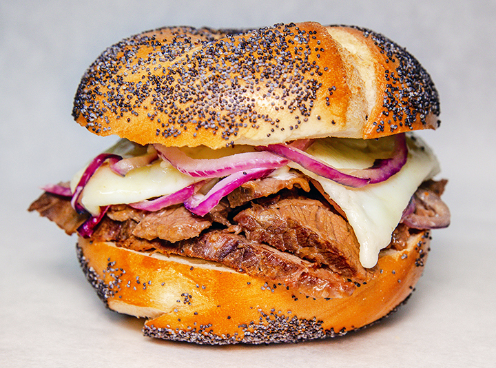 Order Steakwich Sandwich food online from Liberty Bagels store, New York on bringmethat.com