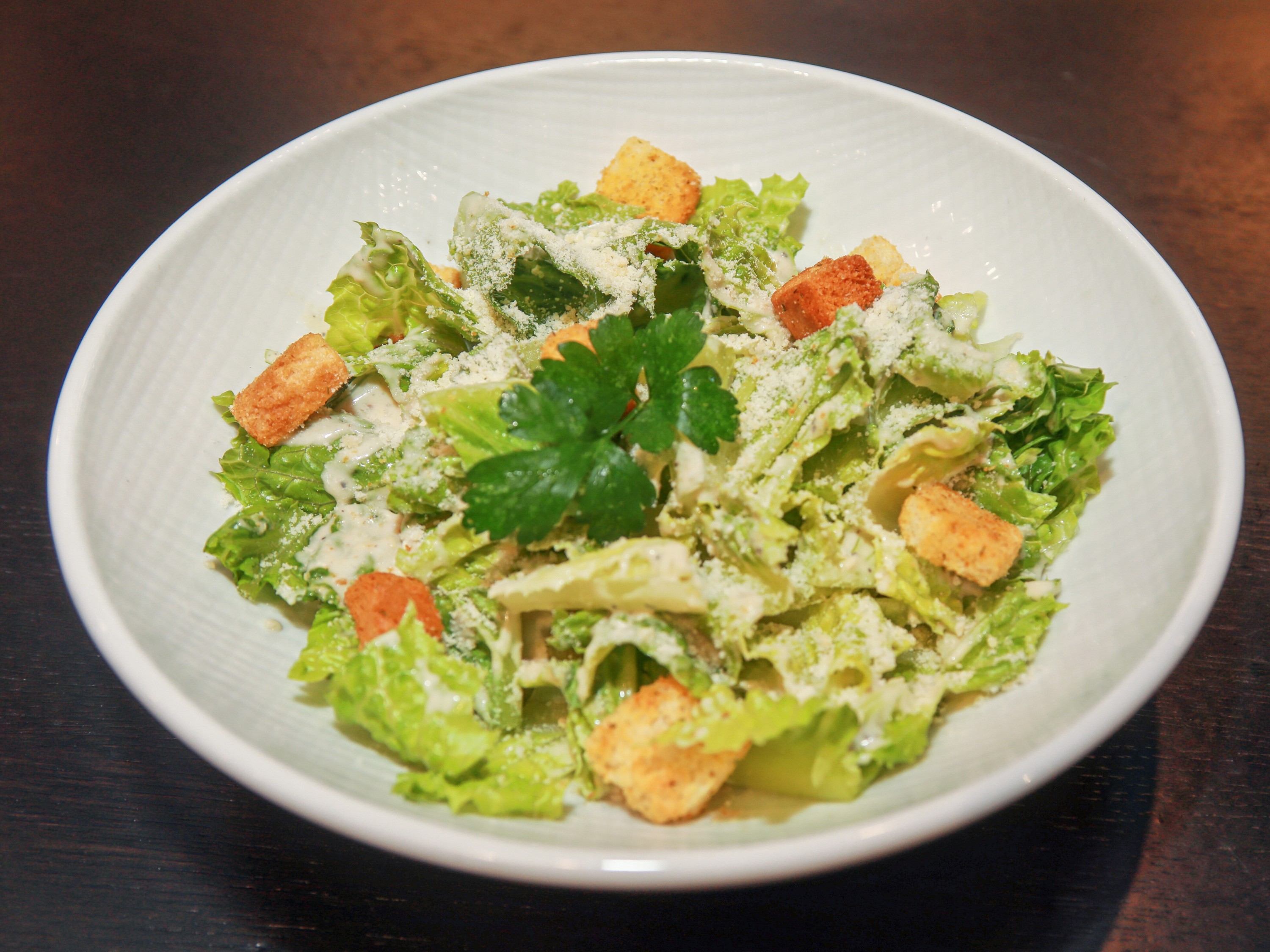 Order Caesar Salad food online from Kina Kitchen store, Atlanta on bringmethat.com
