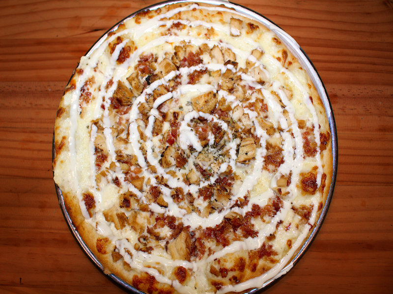 Order Chicken Bacon Ranch Pizza food online from Stefano's Pizza Express store, Pharr on bringmethat.com