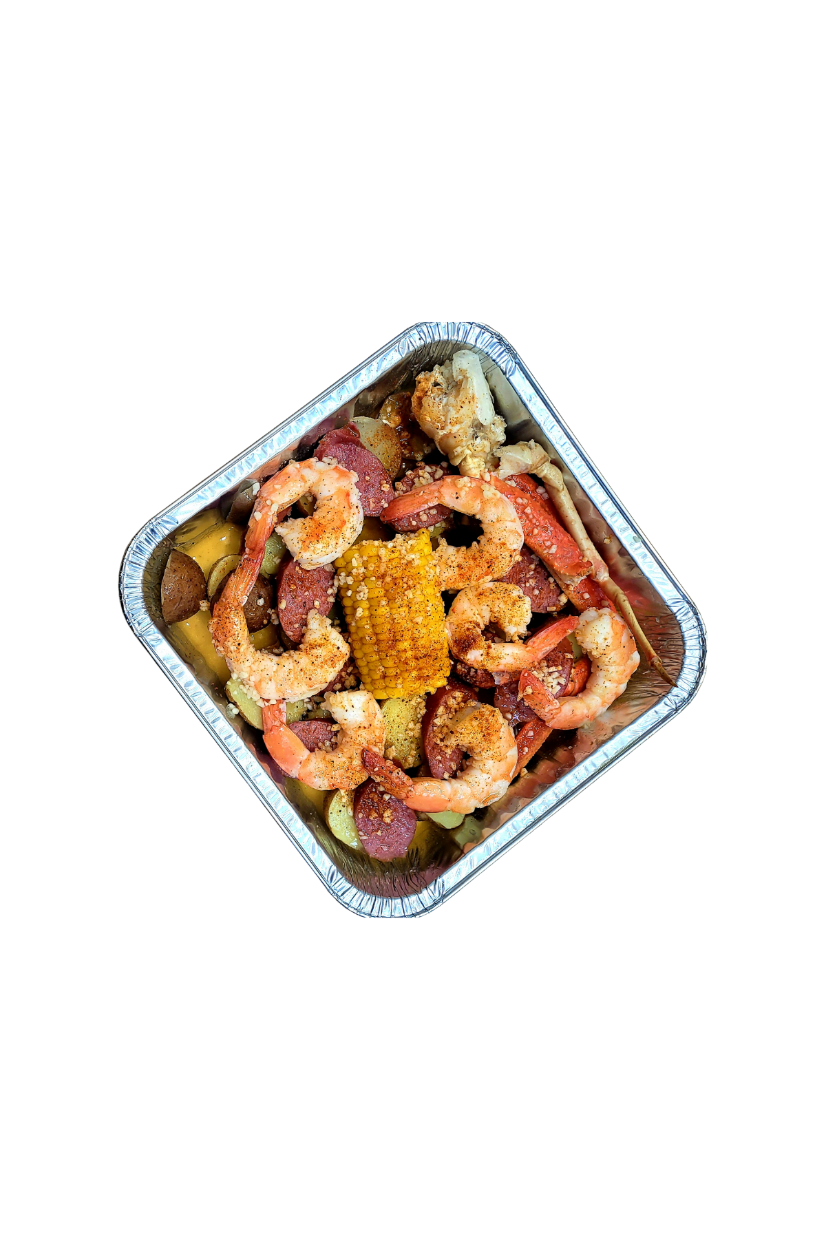 Order SEAFOOD PLATTER food online from Carigrill Creole Cuisine store, Cedar Rapids on bringmethat.com