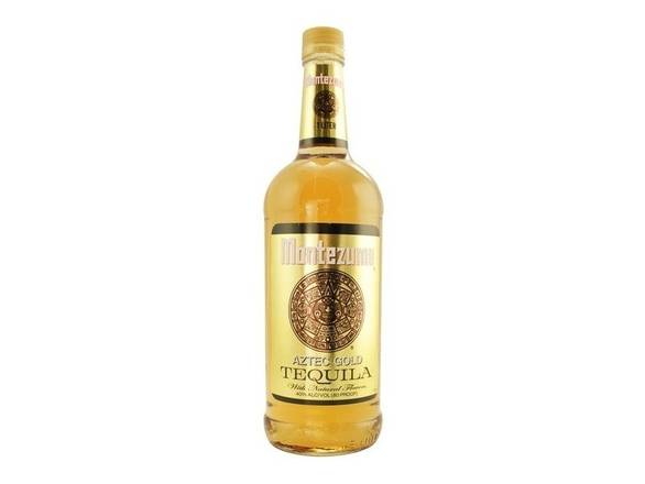 Order Montezuma Aztec Gold Tequila - 1L Bottle food online from Josh Wines & Liquors Inc store, New York on bringmethat.com