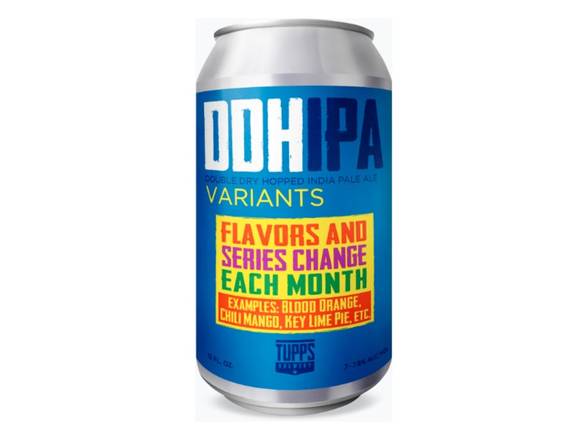 Order TUPPS Brewery  DDH Variant IPA (Monthly rotating series) - 4x 12oz Cans food online from Jacob's Liquor store, Sachse on bringmethat.com