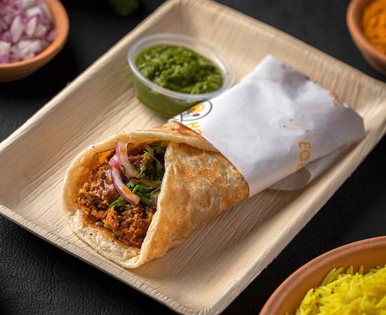Order Chicken Masala Wrap food online from EggHolic store, Irving on bringmethat.com
