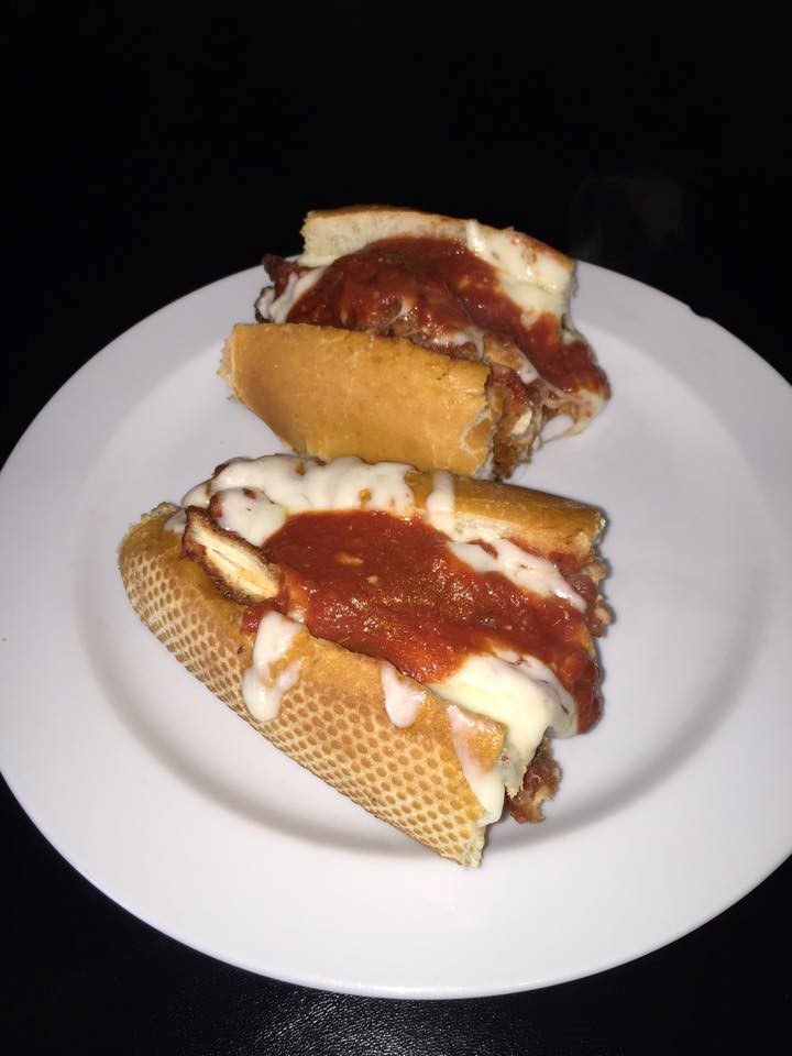 Order Chicken Parmesan Sandwich food online from Falcone Pizzeria store, Oklahoma City on bringmethat.com