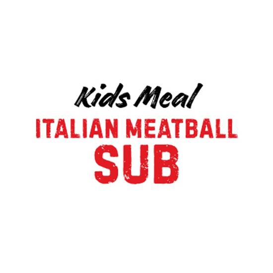 Order Kids Italian Meatball food online from Dibella Subs store, Columbus on bringmethat.com
