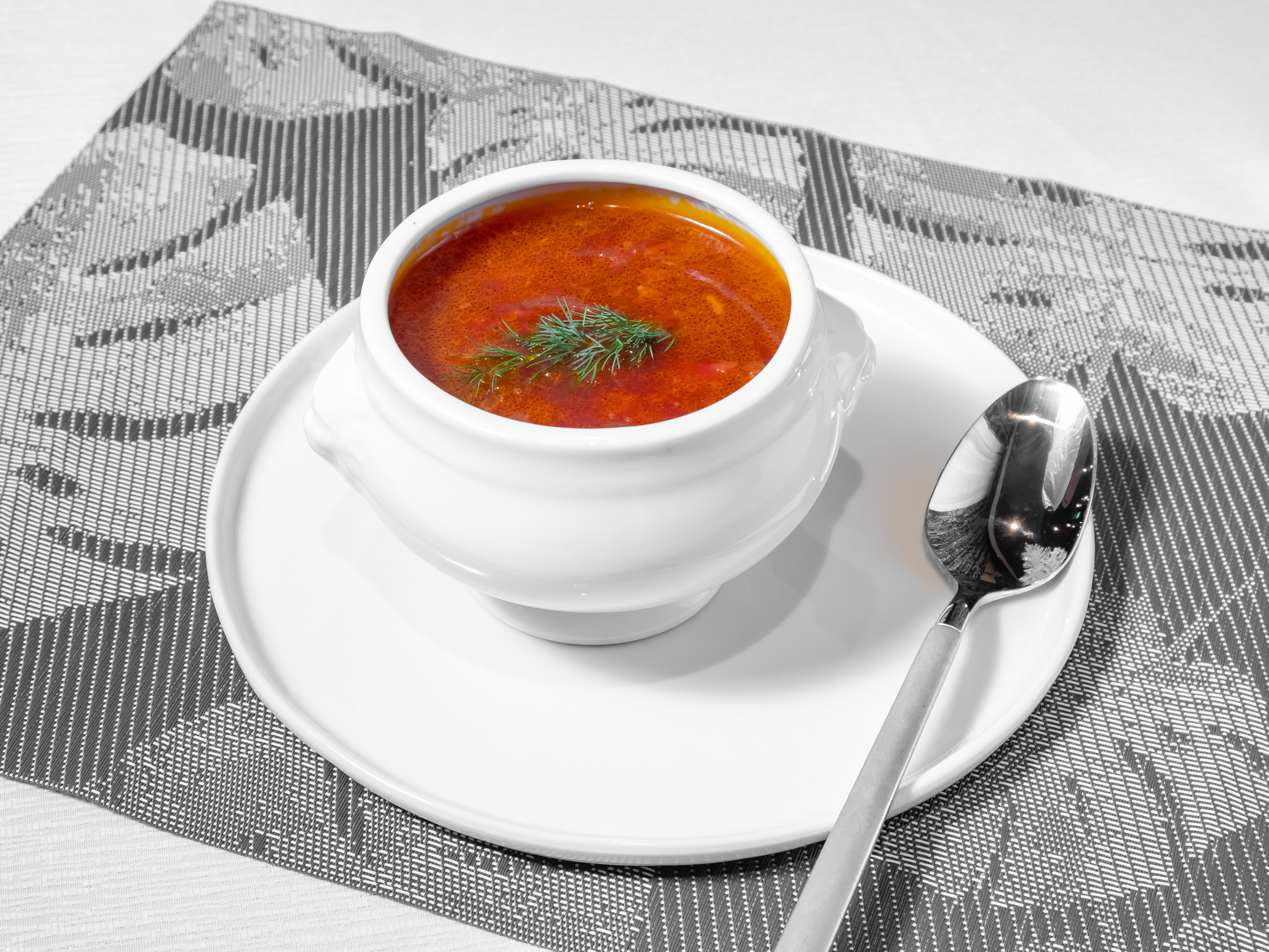 Order  Borsch with Beef Meat food online from Lali Restaurant store, Philadelphia on bringmethat.com