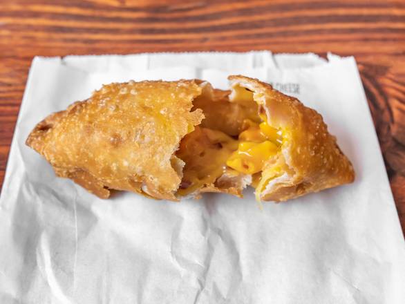 Order Bacon, Macaroni and Cheese Wheat Empanadas food online from The Empanada Spot store, New York on bringmethat.com