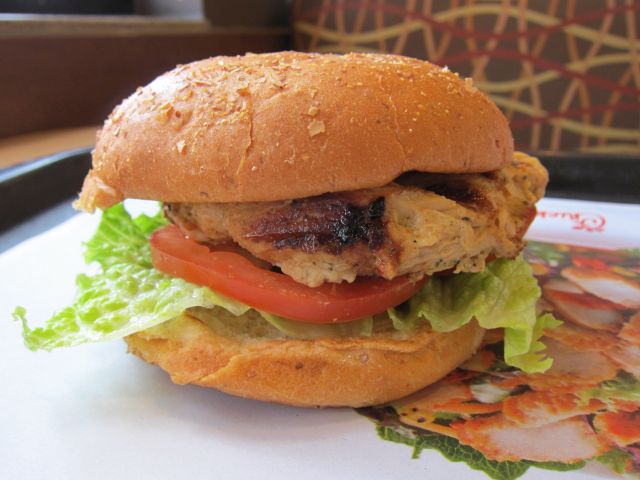 Order Grilled Chicken Sandwich food online from Tandoori Restaurant store, Villa Park on bringmethat.com