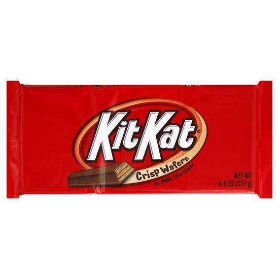 Order Kit Kat Crisp Wafers in Milk Chocolate (4.5 oz) food online from Rite Aid store, Eugene on bringmethat.com