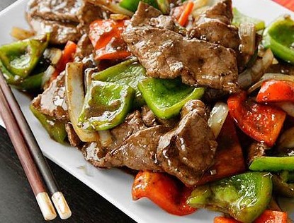 Order 83. Pepper Steak with Onion food online from Profit Chinese Restaurant Ii store, New York on bringmethat.com
