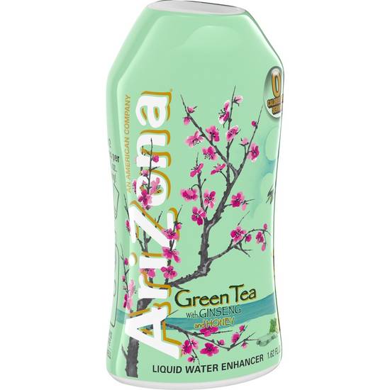 Order AriZona Green Tea with Ginseng & Honey Naturally Flavored Liquid Water Enhancer (1.62 oz) food online from Rite Aid store, Ojai on bringmethat.com