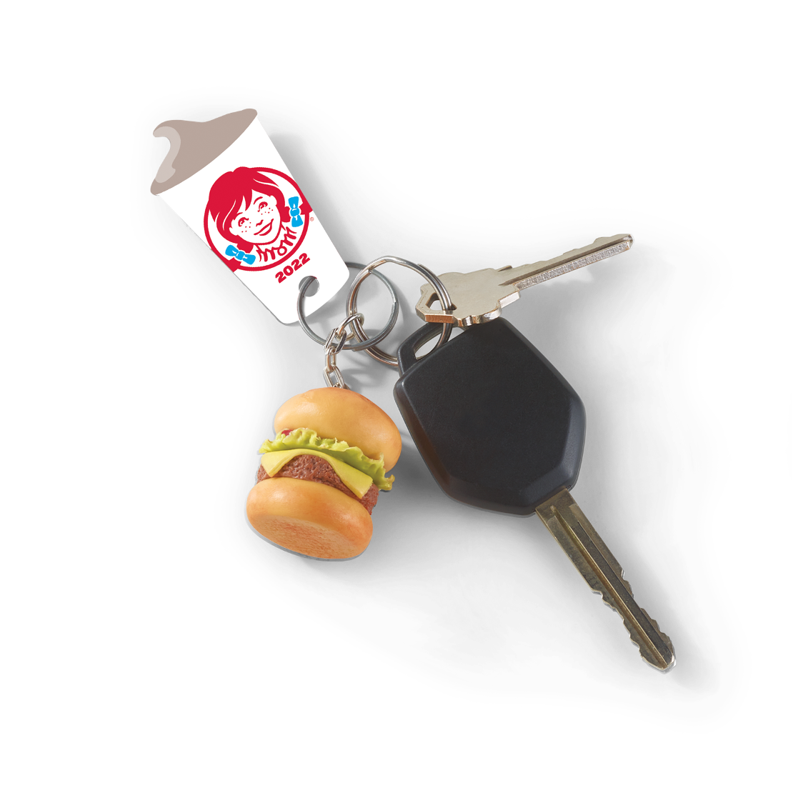 Order Physical Frosty® Key Tag food online from Wendy store, New Albany on bringmethat.com