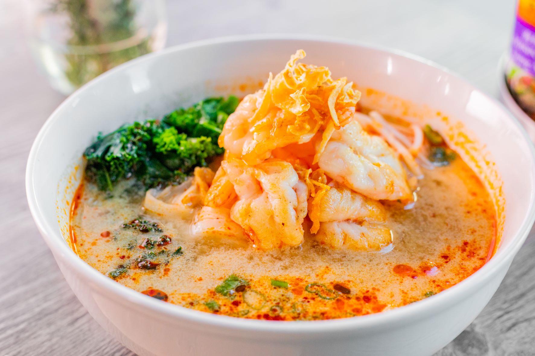Order Tom Yum Noodle Soup food online from Spork store, San Francisco on bringmethat.com