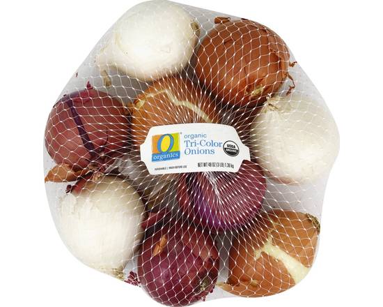 Order O Organics · Tri Color Onions (3 lb) food online from Safeway store, Surprise on bringmethat.com