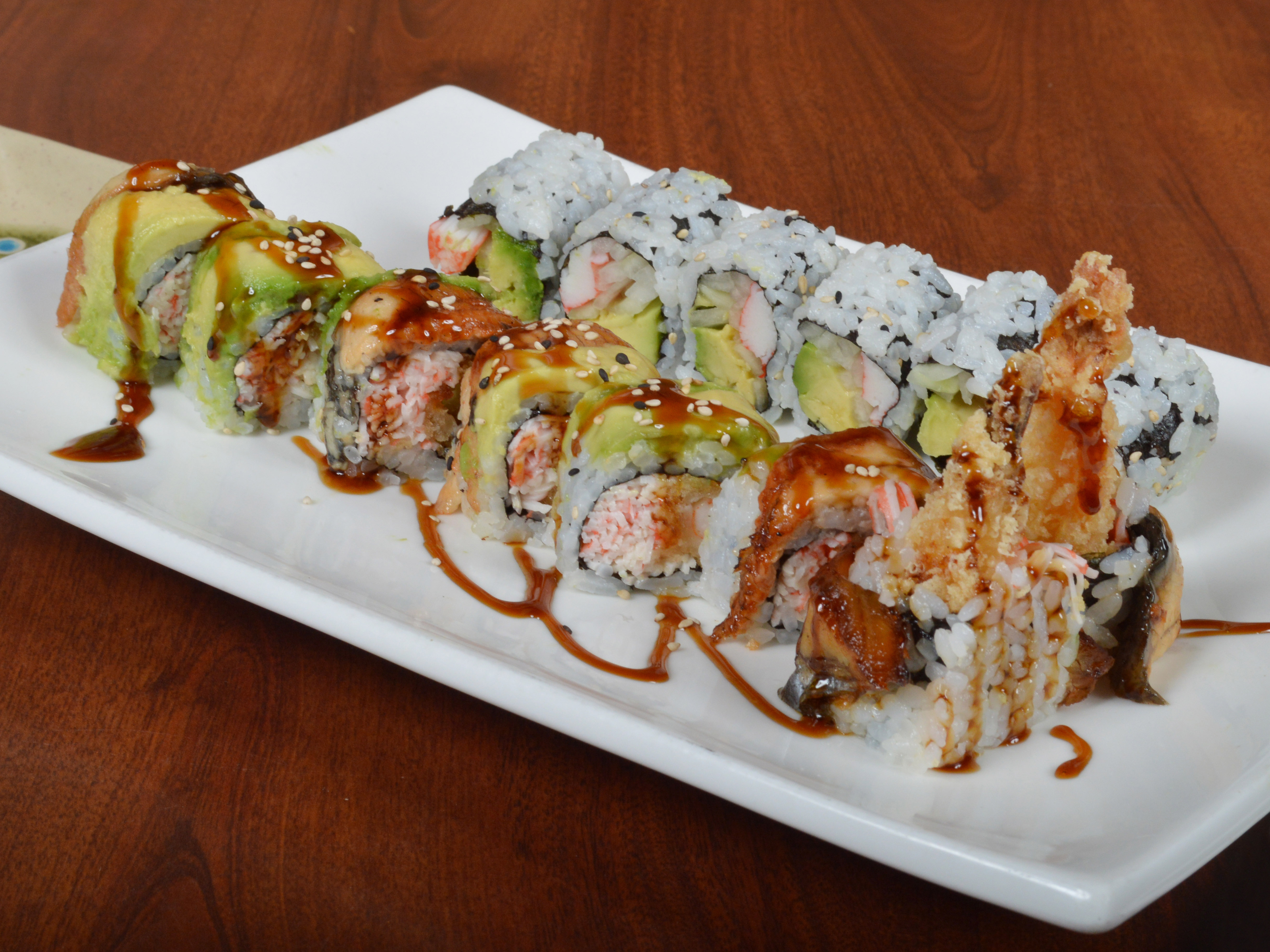 Order California Roll food online from Sushi Palace store, Great Neck on bringmethat.com