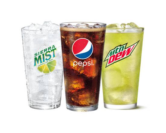 Order Click to select your crisp and refreshing Pepsi fountain drink food online from Muchas Gracias store, Josephine County on bringmethat.com