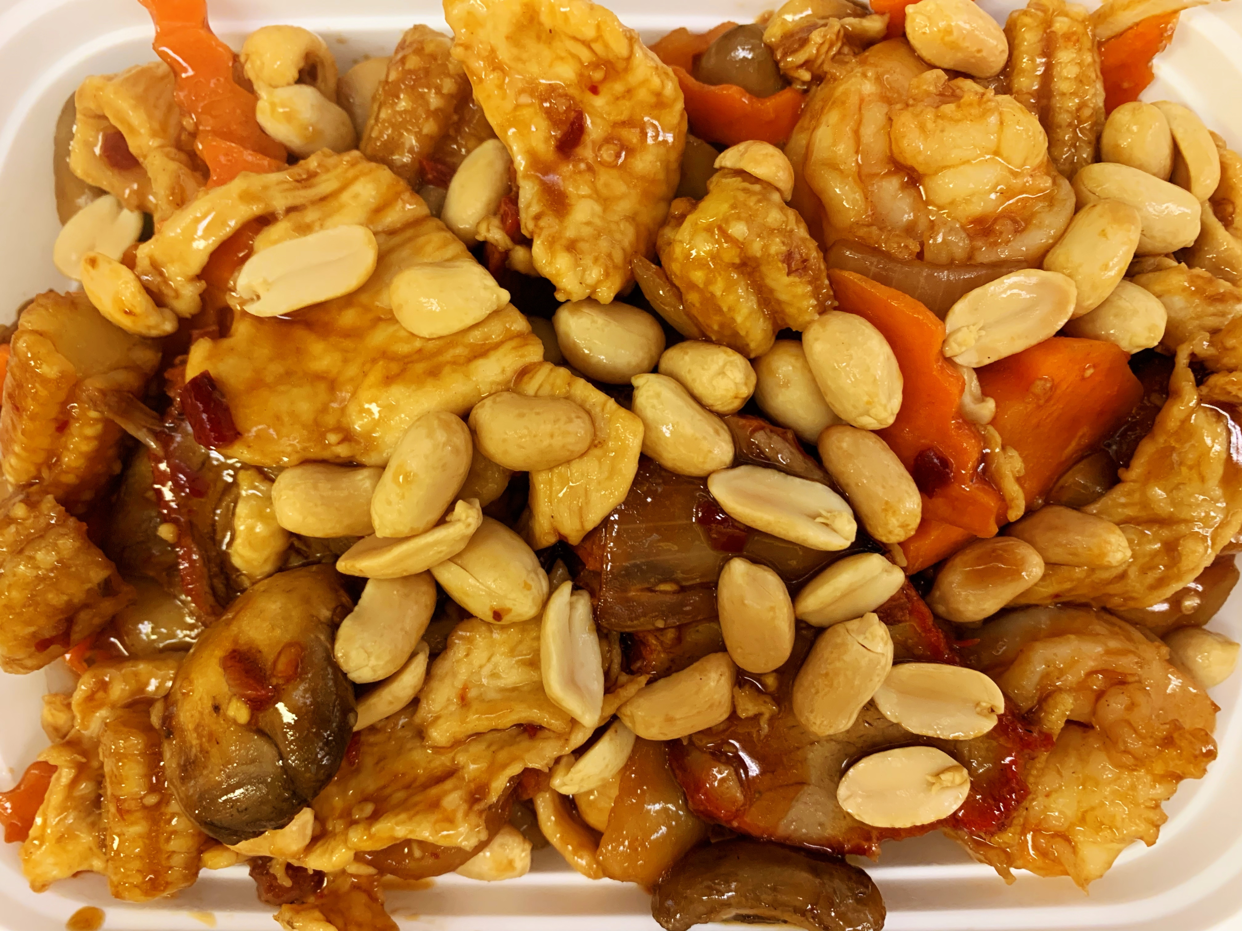 Order 4. Kung Pao Triple Delight food online from Dragon Inn store, Durham on bringmethat.com