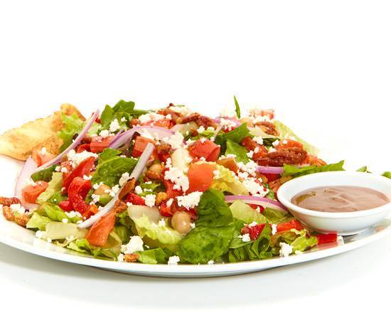Order Mediterranean Salad food online from Taziki’s Mediterranean Cafe store, Opelika on bringmethat.com