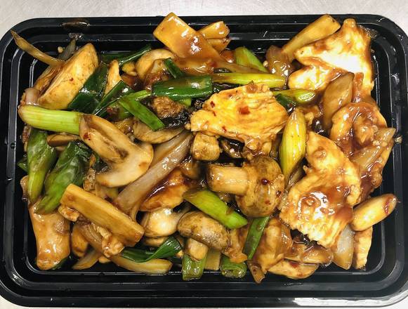 Order Mongolian Chicken food online from Wok On Fire store, Austin on bringmethat.com