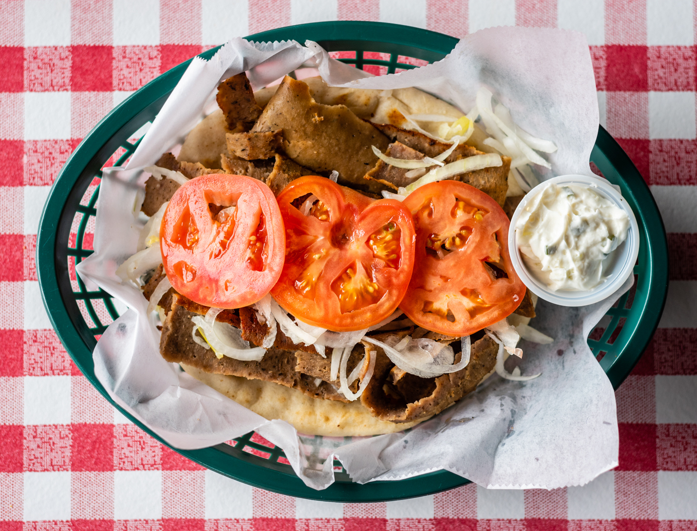 Order Gyro Sandwich food online from Pizza Shuttle store, Milwaukee on bringmethat.com
